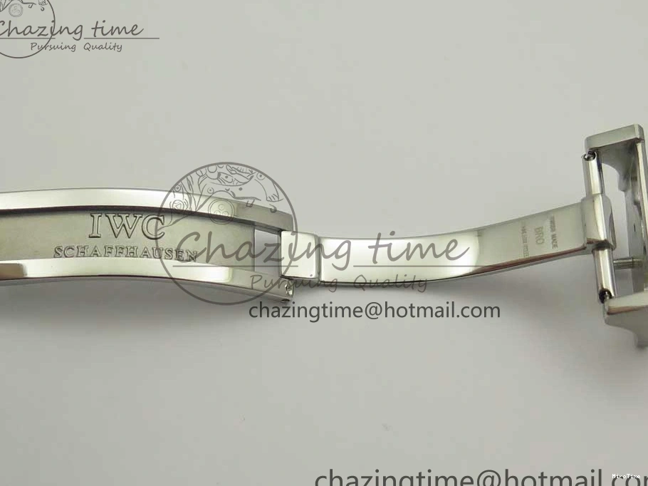 MIROTIME 0316 Portuguese Real PR Real Annual Calendar IW503502 ZF 1:1 Best Edition Blue Dial on Black Leather Strap A Breathable 7152